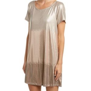 Free People drenched in sequins shift dress